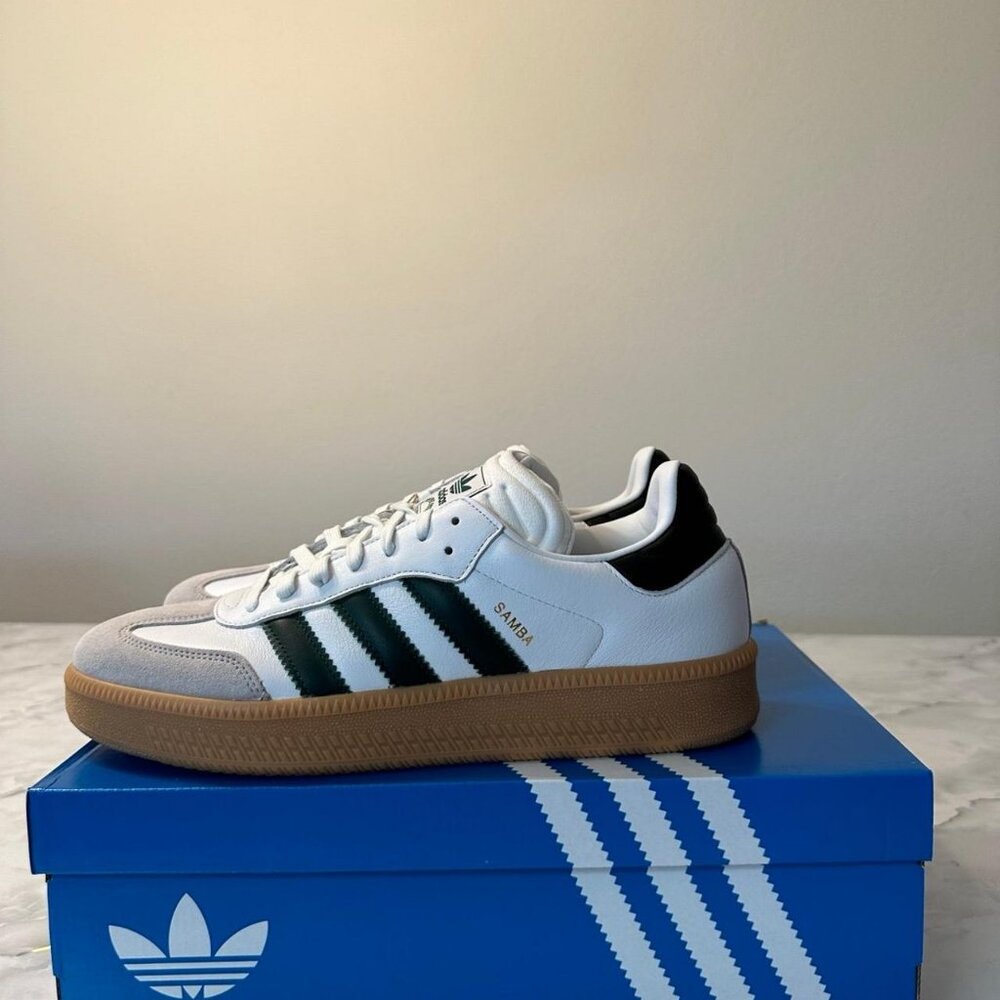 Size 12 Adidas Samba XLG Collegiate Green